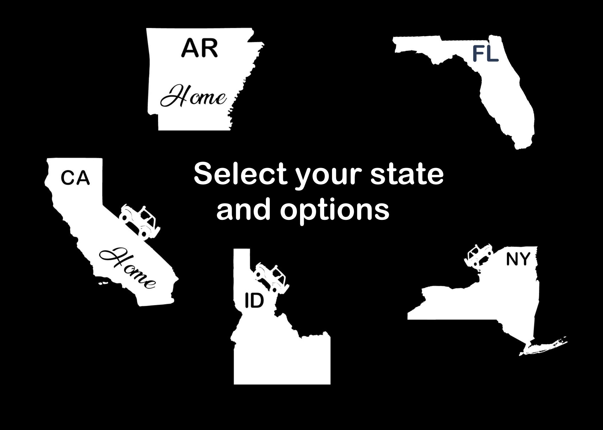 Your state decals available